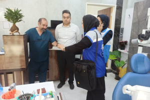 " بازدید مشترک مدیریت شبکه و مهندسین بهداشت محیط "