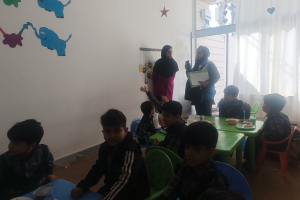 " بازدید مهندس کریمی از مهد کودک ها "