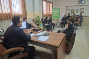 جلسه هماهنگی بسیج همگانی اموزش تغذیه سالم با عنوان نانوسلامت