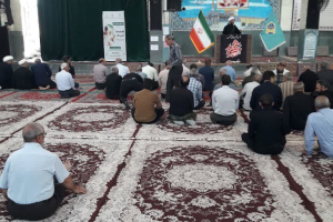 ⭕️ترویج فرهنگ تغذیه با شیر مادر در نماز جمعه شهرستان هرند