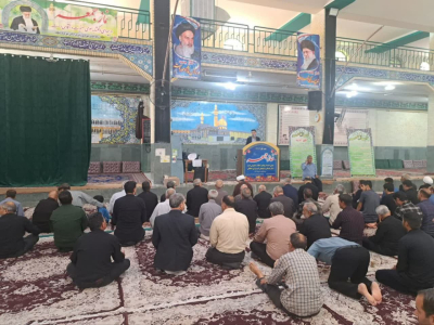 " ⭕️ برپایی میز خدمت ترویج تغذیه با شیر مادر در نماز جمعه شهرستان "