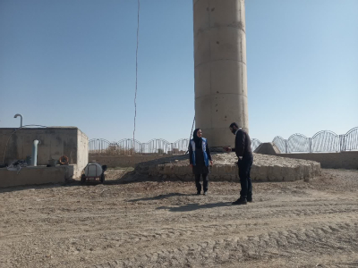 " گزارش بازدید مشترک سازمان آبفا و واحد مهندسی بهداشت محیط از فرآیند شست‌وشوی مخزن آب پاجیک‌آباد "