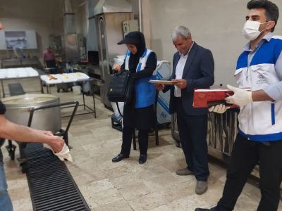 " بررسی مسائل بهداشت عمومی گشت مشترک بازرسین جهاد کشاورزی ،  مهندسین بهداشت محیط  دامپزشکی "