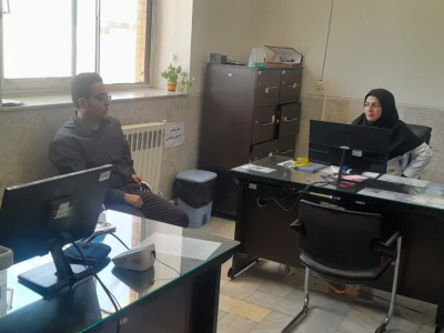 " بازدید مدیر شبکه از مرکز جامع سلامت اژیه "