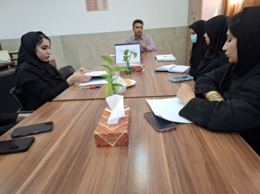 " برگزاری جلسه هفته ملی جمعیت "