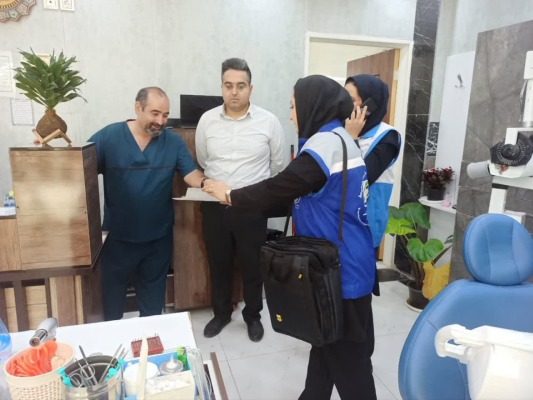 " بازدید مشترک مدیریت شبکه و مهندسین بهداشت محیط "