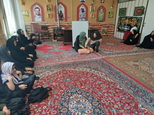 " برگزاری کلاس های آموزشی در شهر اژیه "