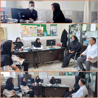 "⭕️ جلسه برنامه اجرای پزشکی خانواده و نظام ارجاع و نوبت گیری در تاریخ ۳۱ تیرماه ۱۴۰۴ در مرکز خدمات جامع سلامت شهر اژیه "