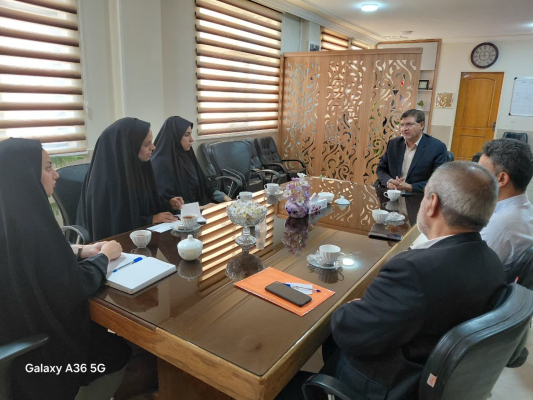 " جلسه بین بخشی پرسنل شبکه بهداشت و درمان با شهرداری محترم شهر اژیه "