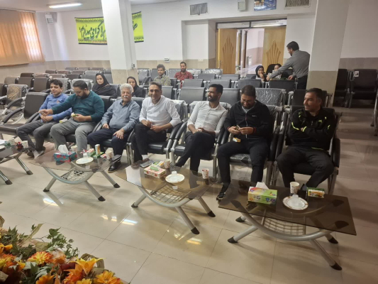  حضور نیروهای خدمات مراکز جامع سلامت شهرستان هرند