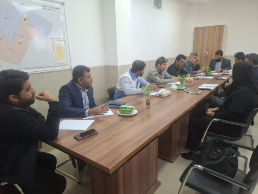 جلسه ایمنی آب با حضور روسای ارگان های شهرستانی