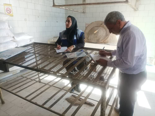 " ⭕️گزارش بازدید مشترک واحد مهندسی بهداشت محیط و جهاد کشاورزی از نانوایی‌های سطح شهر هرند "