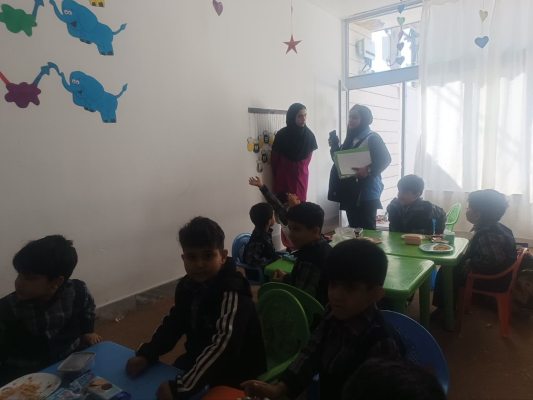 " بازدید مهندس کریمی از مهد کودک ها "