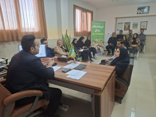 جلسه هماهنگی بسیج همگانی اموزش تغذیه سالم با عنوان نانوسلامت