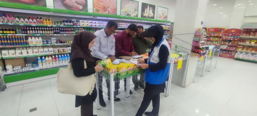 بازدید مشترک به مناسبت هفته ملی بدون دخانیات و تشدید نظارت بر مراکز تهیه و توزیع مواد غذایی در شهرستان هرند