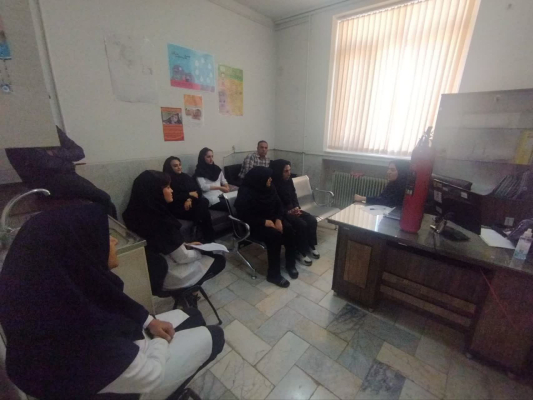⭕️ برگزاری مانور اطفای حریق در مرکز جامع سلامت