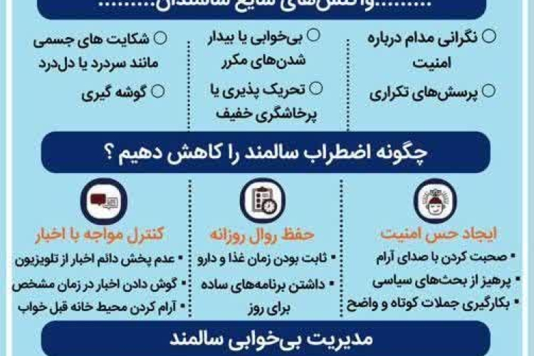  راهنمای مراقبت های روانی اجتماعی از سالمندان در شرایط بحران