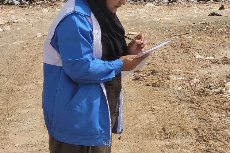" بازدید سایت پسماند شهرستان هَرند "