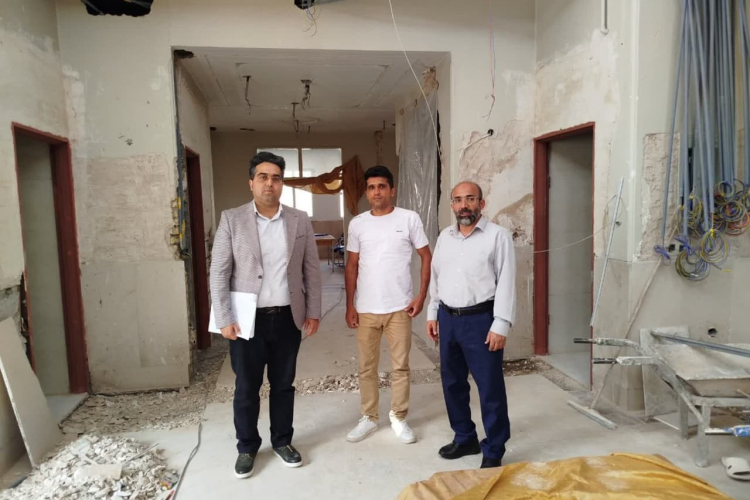 " بازدید مهندس محترم عمرانی "