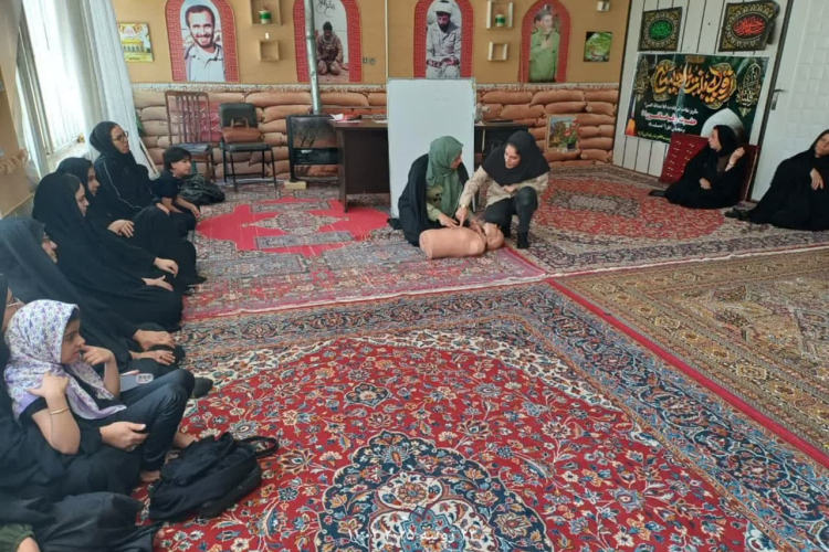 " برگزاری کلاس های آموزشی در شهر اژیه "