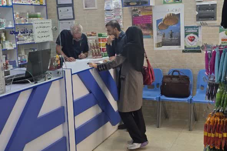 بازدید مسئول گسترش و مسئول نظارت بر درمان شهرستان "