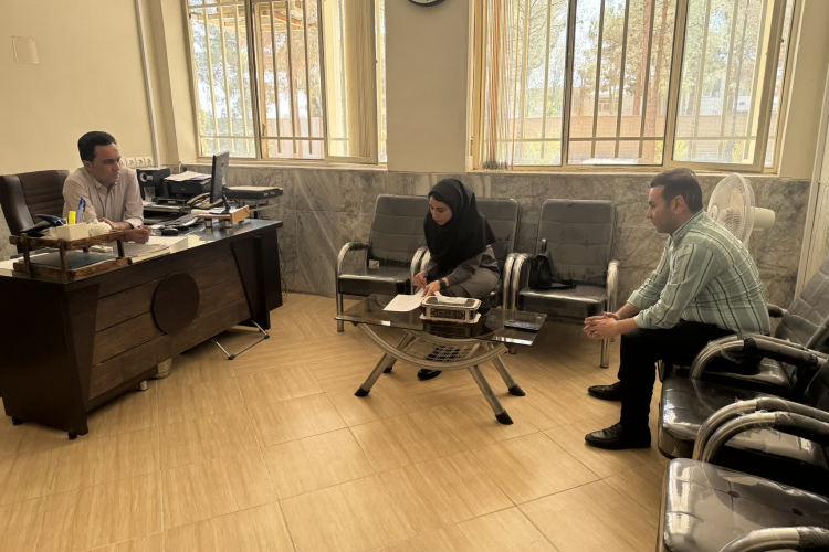 "⭕️ جلسه مشترک اداره بهزیستی و شبکه بهداشت شهرستان هرند "