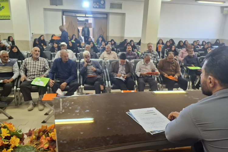 " ⭕️ برگزاری جلسه آموزشی ویژه سالمندان به مناسبت روز ملی سل "