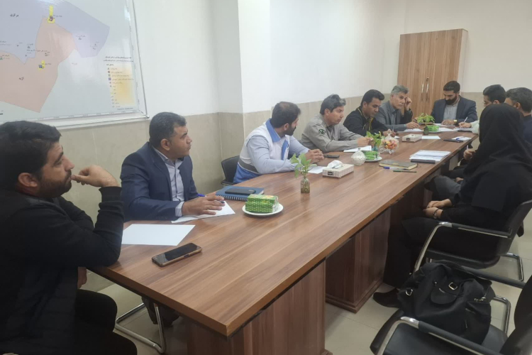 جلسه ایمنی آب با حضور روسای ارگان های شهرستانی