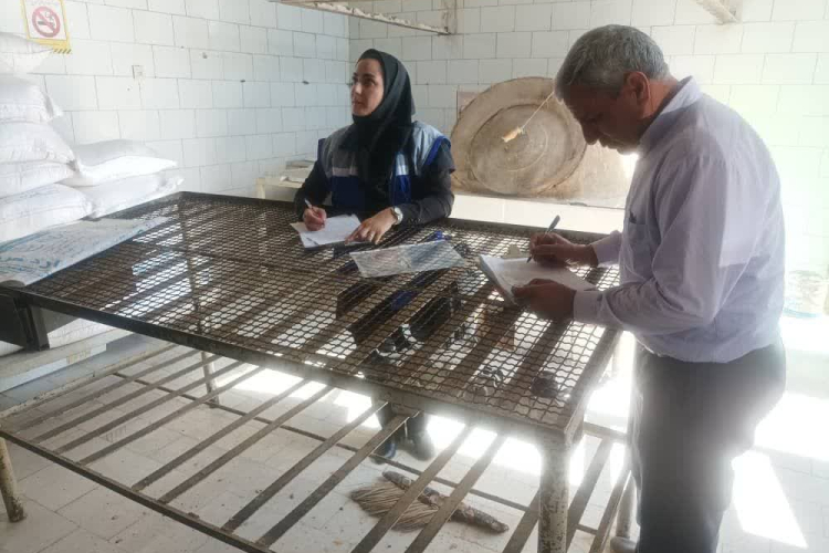 " ⭕️گزارش بازدید مشترک واحد مهندسی بهداشت محیط و جهاد کشاورزی از نانوایی‌های سطح شهر هرند "