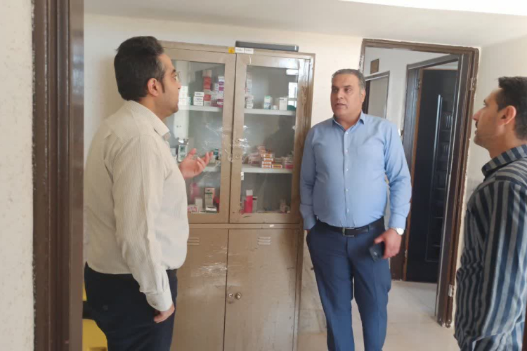 ⭕️ بازدید میدانی مدیر شبکه بهداشت و درمان شهرستان هرند از مراکز و خانه‌های بهداشت شهرستان هرند