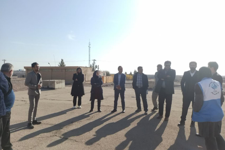 ⭕️گزارش بازدید میدانی مشترک از مخزن آب شهرستان هرند ۱۴۰۴/۰۸/۱۸