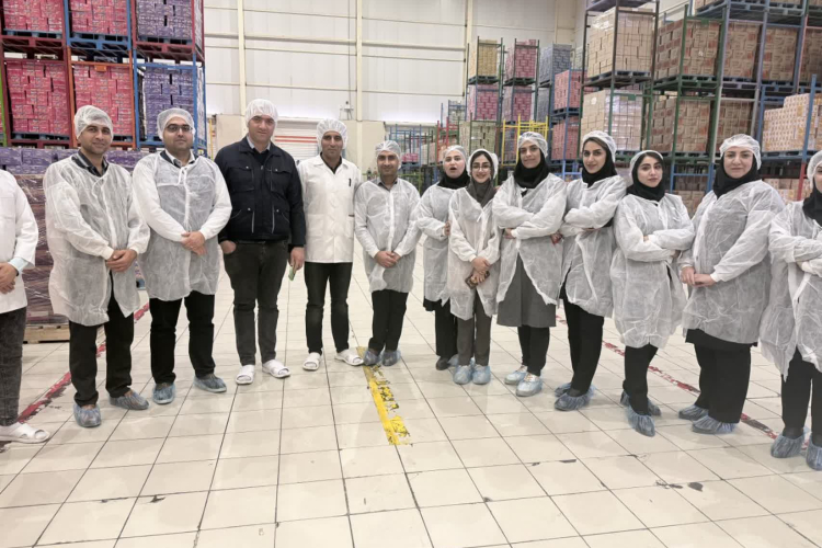 " شبکه بهداشت هرند در کارخانه بیسکوییت آوند "