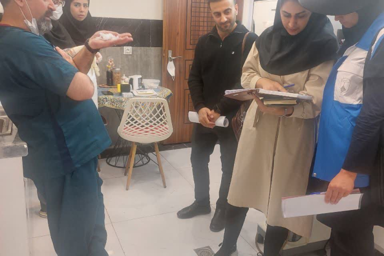 ⭕️انجام بازدیدهای نظارتی تیمی از مراکز ارائه خدمات سلامت