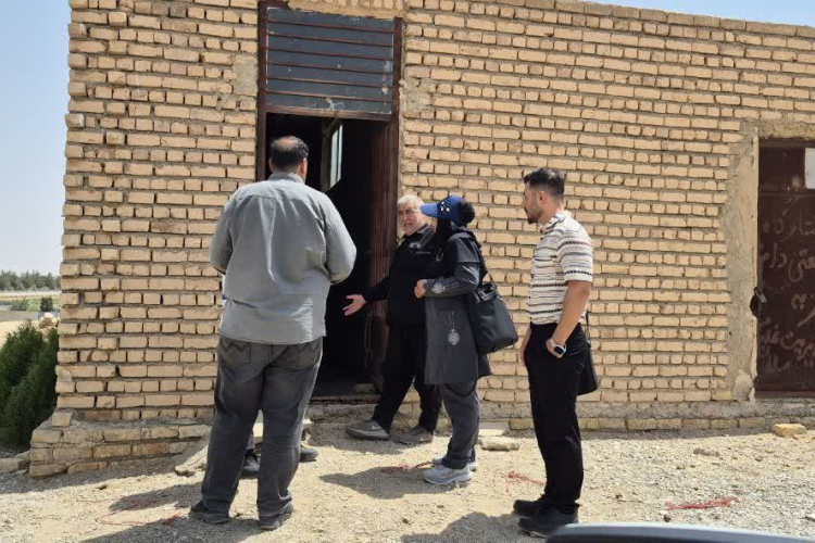 "بازدید مشترک از کشتارگاه شهر اژیه "