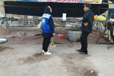 " بازرسی از مواکب دهه ی محرم در سطح شهرستان "