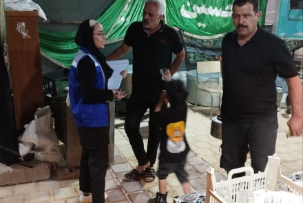 " بازرسی از ایستگاه های صلواتی "