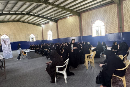" ترویج شیر مادر با حضور خانم رحیمی ( کارشناس تغذیه )