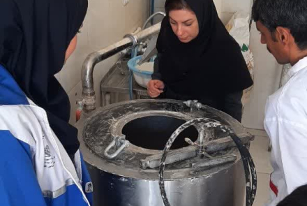 " بازدید کارشناسان  تغذیه و بهداشت محیط در روز جهانی غذا "