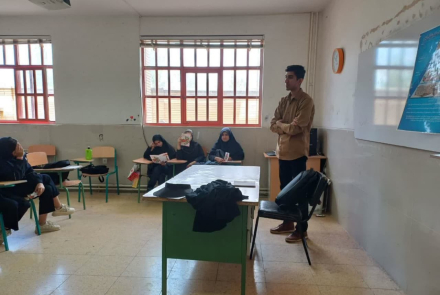 " آقای ابراهیمیان دبیرستان الزهرا اژیه "
