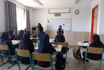 " مهندس غلامرضایی در مدارس اسلام آباد "