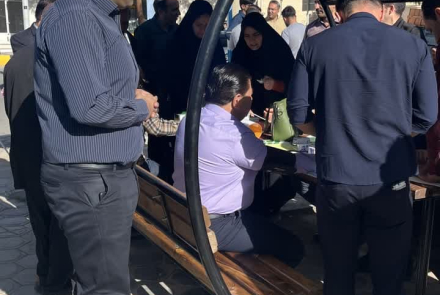 " پیاده روی ادارت در هفته سلامت "