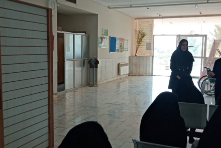 " آموزش های مراقبین به مراجعین در هفته سلامت "