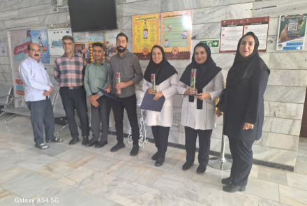 " تقدیر از ماماها و خدمات مرکز جامع سلامت اژیه "