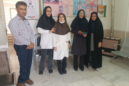 " خانه بهداشت شریف آباد خانم قدرتی "