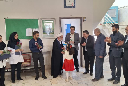 " تجلیل از پرستاران مرکز جامع سلامت هرند"