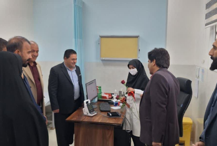 " تجلیل از پرستاران مرکز جامع سلامت اسلام آباد "