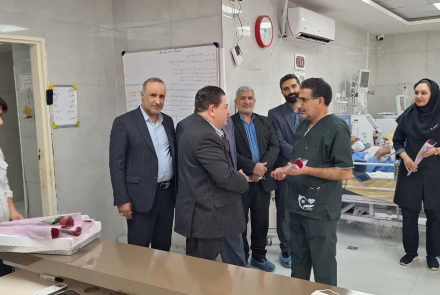 " تجلیل از پرستاران بخش دیالیز شهر هرند "