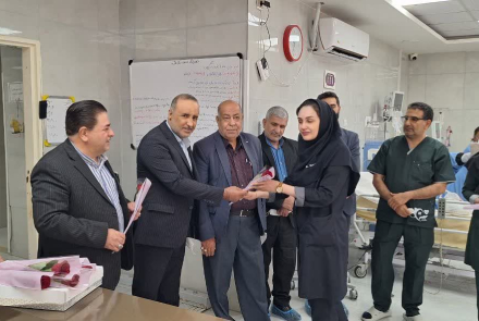 " تجلیل از پرستاران بخش دیالیز شهر هرند "