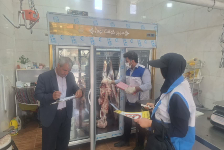 " بررسی مسائل بهداشت عمومی گشت مشترک بازرسین جهاد کشاورزی ،  مهندسین بهداشت محیط  دامپزشکی "
