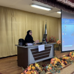 " خانم  فرجی مسئول واحد خانواده "